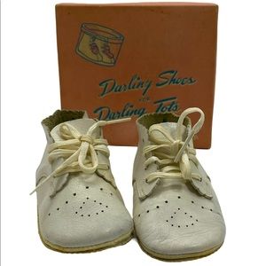 Vintage Darling Shoes for Darling Tots Baby Shoes